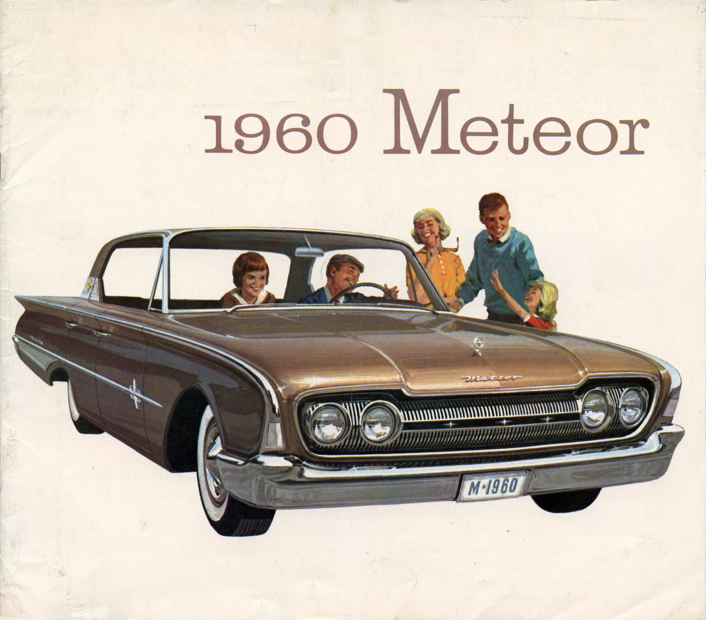 1960 Ford Meteor Brochure Canada